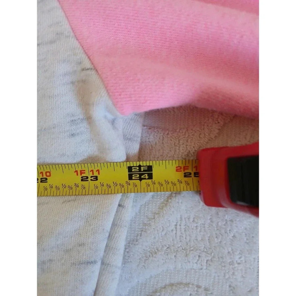 Reflex Life Is Out There Pink  Gray Hoodie Sweatshirt Adult Size Medium - Picture 11 of 14